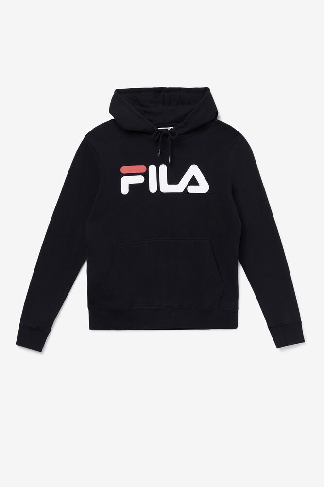 Fila Lucy Black Hoodie Womens - NZ 23751-ATON